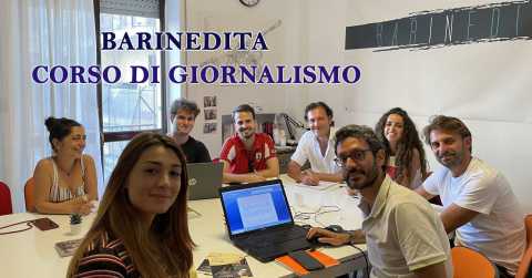 Barinedita, corso di giornalismo d'autunno: al via le iscrizioni